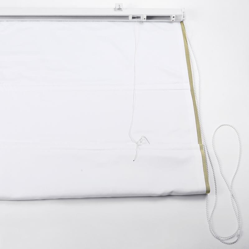 商品Alt模板：ISABELLA Cotton Linen Polyester Roman Shade - xtest