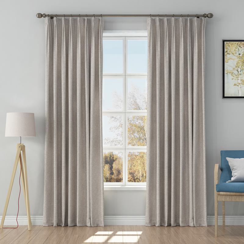 商品Alt模板：Solid Curtain Polyester Cotton Drapery HEIDI - xtest